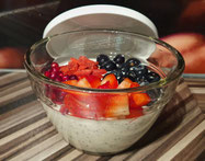 klassischer Overnight Oats Deluxe Blender Elfe