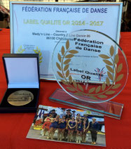 Médaille et Trophée FFD