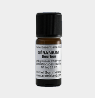 Organic essential oil of Geranium Bourbon