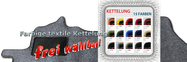 Kettelung von Matten, 13 Kettelfarben