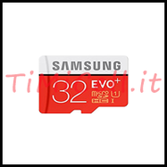 scheda sd 32 GB samsung 