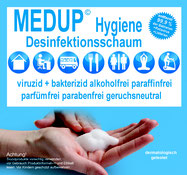 MEDUP Desinfektionsschaum zur Handhygiene