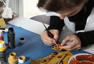 Recherche de couleurs pour boucles d'oreilles cuir