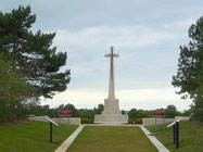 L'entrée du cimetière anglais
