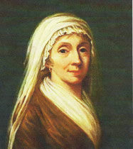 Caroline Perthes (geb. Claudius, 1774-1821), Brustbild um 1806, Öl auf Karton von Friederike Leisching (Privatbesitz)