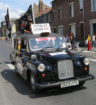 TAXI AUSTIN FX4   LONDRES     Grand départ de Londres en 2007     Caravane Tour de France 2006