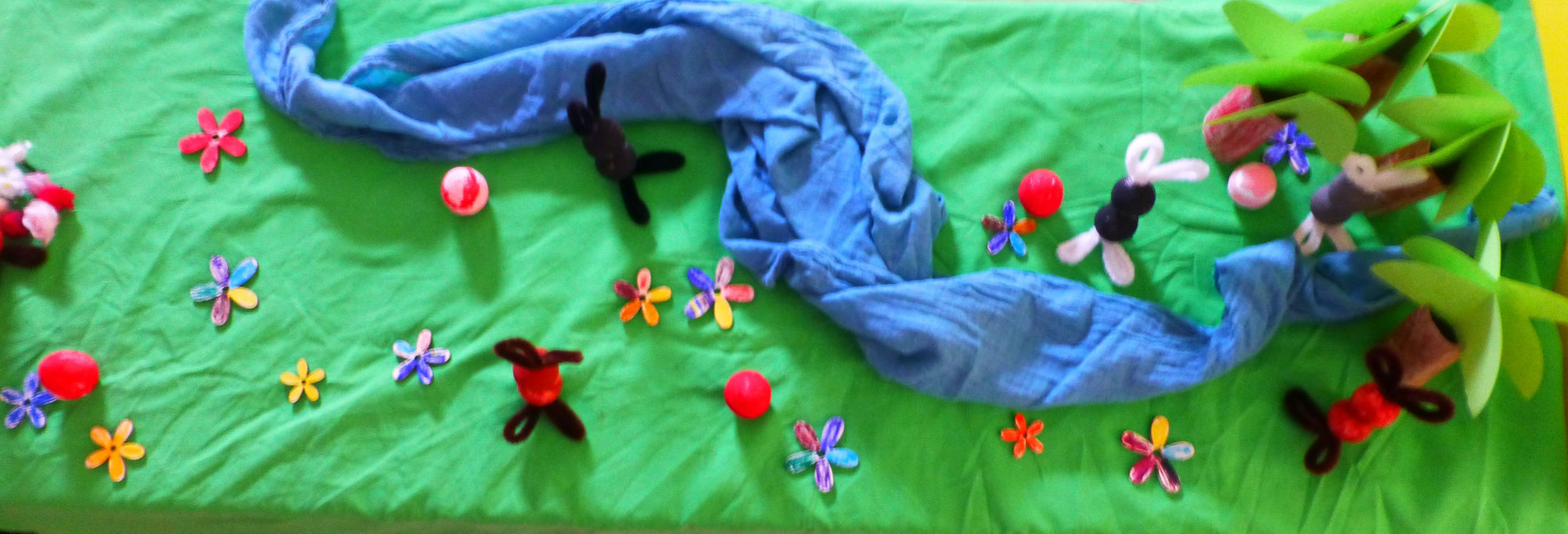 Unsere Kinder stellen ihre Kunstwerke vor: - Kindergarten Regenbogen