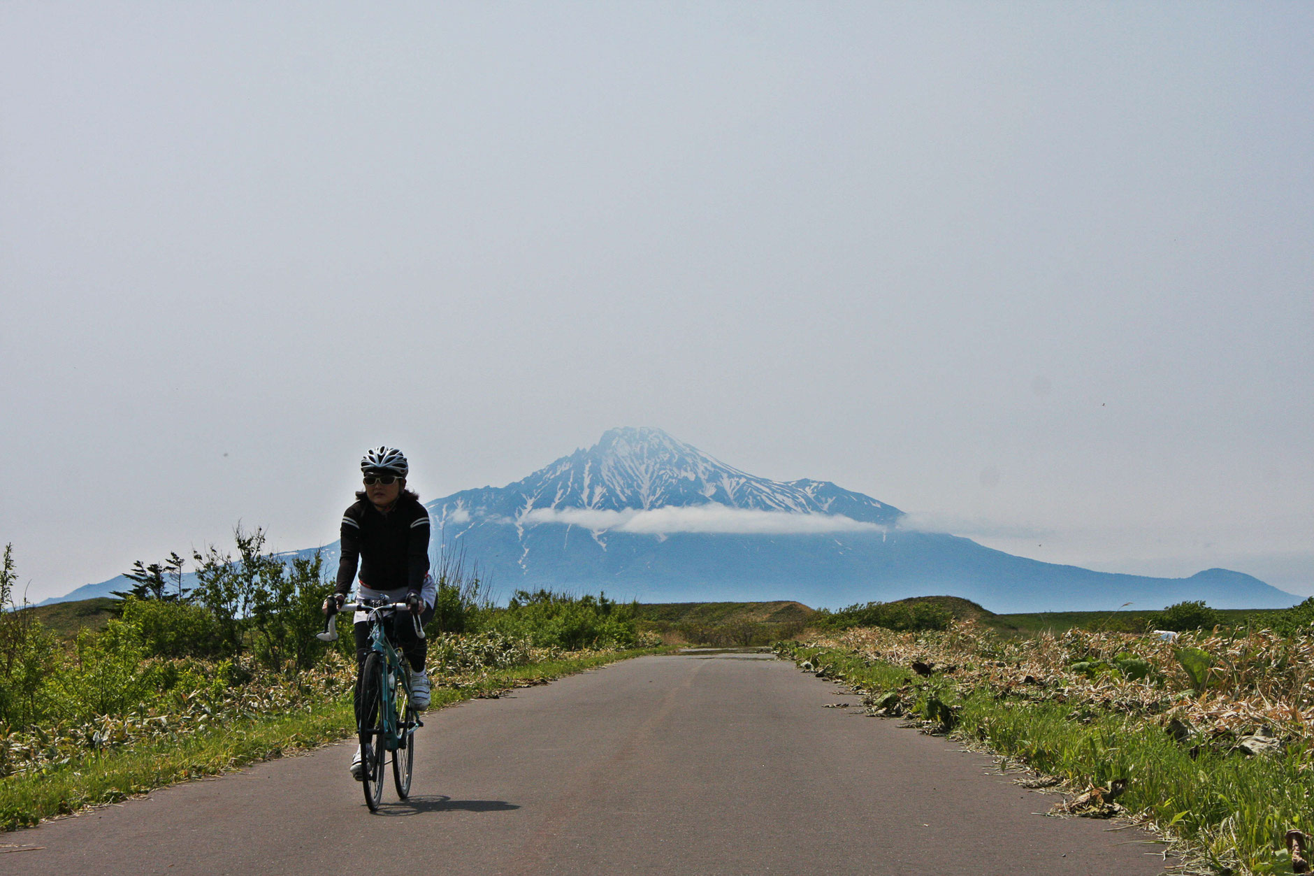 Riding in the Shadow of a Giant Bike Tours Japan