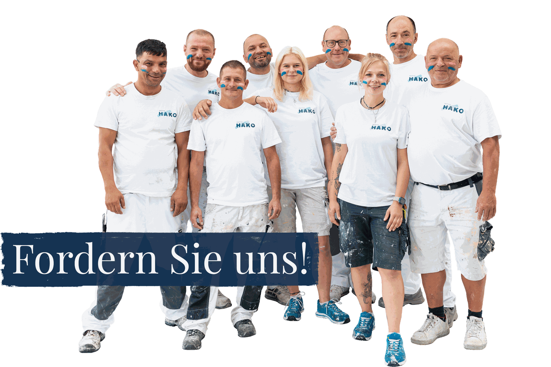 Maler Hako Gruppenfoto