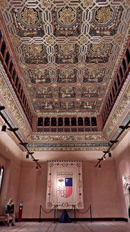 Palacio de la Aljaferia, Thronsaal der katholischen Könige
