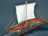40-22 Skuldelev 2 | Period:  11th Century Scale:  1/72 |  DUSEK |  Masami Sekiguchi 