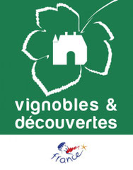 Logo du label de qualité Vignobles et Découvertes