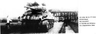 Un char de la 11ème D.B. Britanique à l'entrée de Willems (nos voisins)Photo d'un inconnu)