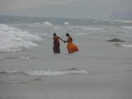 Baden am Stadtstrand