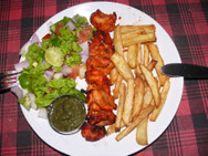 Abendessen: Chicken Tikka