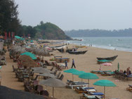 Patnem-Beach, Süd-Goa
