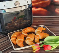 Croissants Air Fryer Deluxe Pampered Chef Frühstück