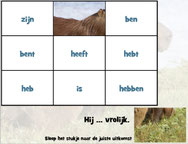 wwsvormen : vult de zin passend aan