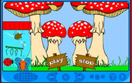 plaats de beestjes in de natuur en klik op play(Eng.)