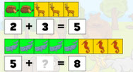 getallen splitsen tot 10- digipuzzel - instelbaar