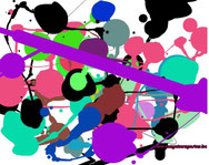 Pollock : schilderen + uitprinten