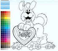 online kleuren valentijn