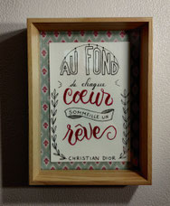 Christian DIOR est une source d'inspiration pour moi.