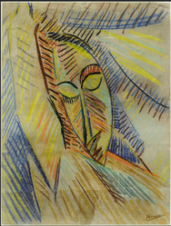 Pablo Picasso, Head of Woman, 1907, Paris, Musée Picasso