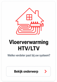LTV of HTV vloerverwarming