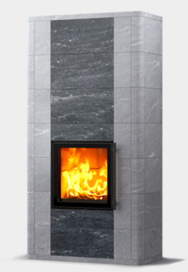 Tulikivi Salvo S 21 Nobile speksteenkachel pelletkachel