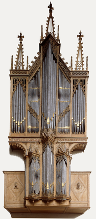 Oude orgel Nicolaïkerk Utrecht