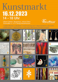 Plakat für Tage der offenen Ateliers 2023 in Brandenburg