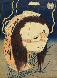 Oiwas Rachegeist nach Hokusai