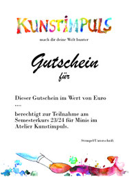Mach dir deine Welt bunter - hol dir einen Kunstimpuls