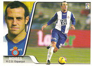 CROMO DE FÚTBOL - ESPAÑA - CAMPEONATO NACIONAL DE LIGA - 2.007/2.008 - MOISES - R.C.D. ESPANYOL - Nº 185 (EDICIONES ESTADIO) (NUEVO) 0,50€.