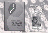 PRUEBA DE ARTISTA - ESPAÑA - 2.018 - CENTENARIO NACIMIENTO GLORIA FUERTES - PRUEBA NÚMERO 00138 (12€).