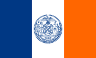 FLAGGE DER STADT NEW YORK