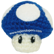 Tutorial: Mario mushrooms tejidos a crochet (amigurumi)