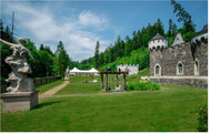 Burg Kunzov - Garten