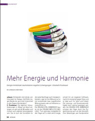 Interview  www.energiearmband.at, E. Prunbauer