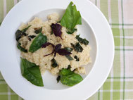 risotto met basilicum