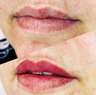 lèvres maquillage permanent tatouage