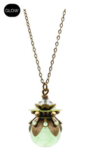 Maite ° The Magic Maiden ° Kette mit Leuchtperle Elfgard ®