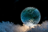 Frozen Bubble von Helmut Beutel
