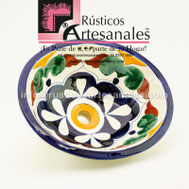 <img src="Ovalín Especial Ovalado Guadalajara I.jpg" alt=" Ovalín Especial Ovalado decorado mexicano Guadalajara I pintado a mano para sobre Poner hecho en México 100% a mano" />