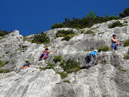 Kletterkurs mit Bergführer, Klettern lernen mit Bergführer, Alpinkletterkurs, Mehrseillängen klettern lernen, climbing course with mountainguide, certified guide, learn climbing, mulitpitch climbing, alpine climbing, salzburg, lungau, Plombergstein