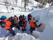 Lawinenkurs, Schnee und Lawinenkunde, mit Bergführer, Lawinenausbildung, avalanche safety course, avalanche rescue, certified mountainguide, Lungau, Obertauern, Zederhaus, Salzburger Land, Austria, Österreich