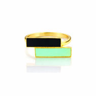 Doppelrectangular Ring 49€ (Click foto to see all)