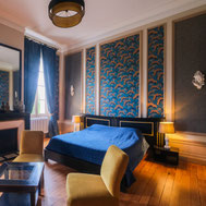 Chambre Bao-Dai au Château Belle Epoque dans les Landes 40