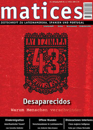 Matices 84: Desaparecidos - Warum Menschen verschwinden
